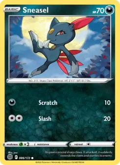 Sneasel — Brilliant Stars #86