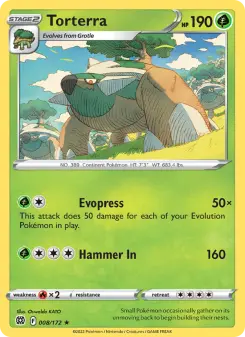 Torterra — Brilliant Stars 8