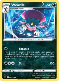Weavile 87 — Brilliant Stars