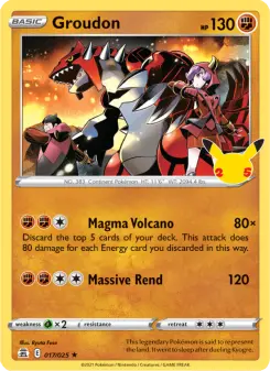 Groudon 17 — Celebrations