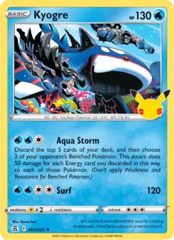 Kyogre 3 — Celebrations