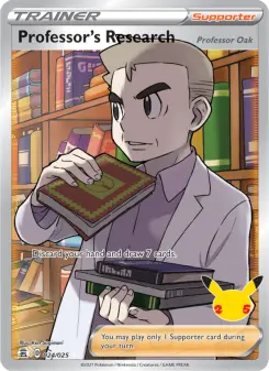 Professor's Research (Professor Oak) 24 — Celebrations