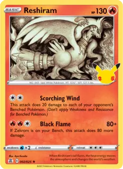Reshiram 2 — Celebrations