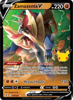 Zamazenta V 18 — Celebrations