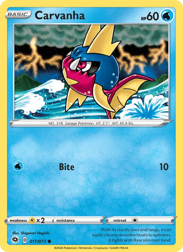 Carvanha 11 — Champion's Path 11, Normal finish