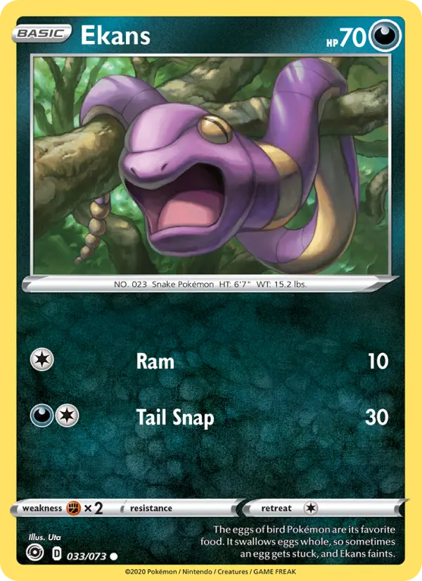 Ekans 33 — Champion's Path 33, Normal finish