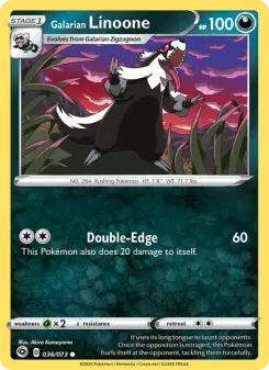 Galarian Linoone 36 — Champion's Path