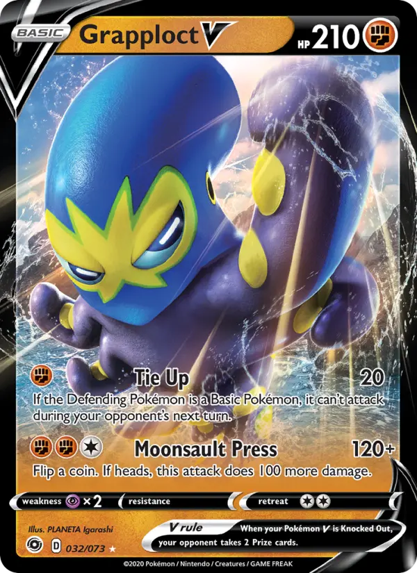 Grapploct V 32 — Champion's Path 32, Holofoil finish