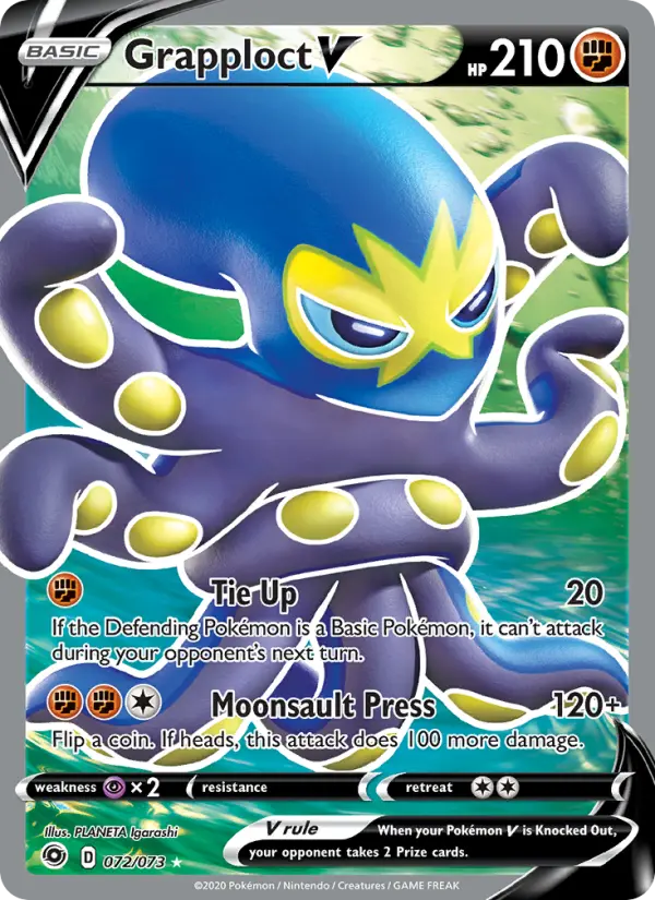 Grapploct V 72 — Champion's Path 72, Holofoil finish