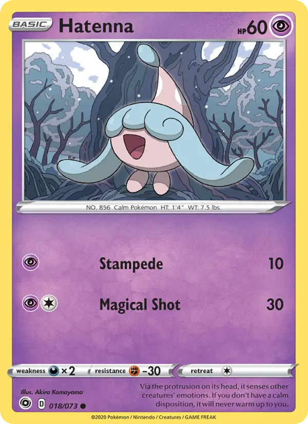 Hatenna 18 — Champion's Path 18, Normal finish