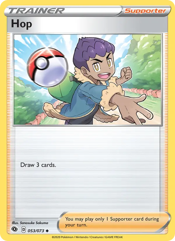 Hop 53 — Champion's Path 53, Normal finish