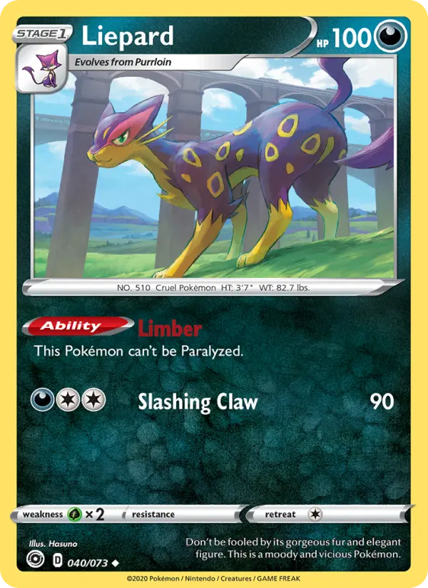 Liepard 40 — Champion's Path 40, Normal finish