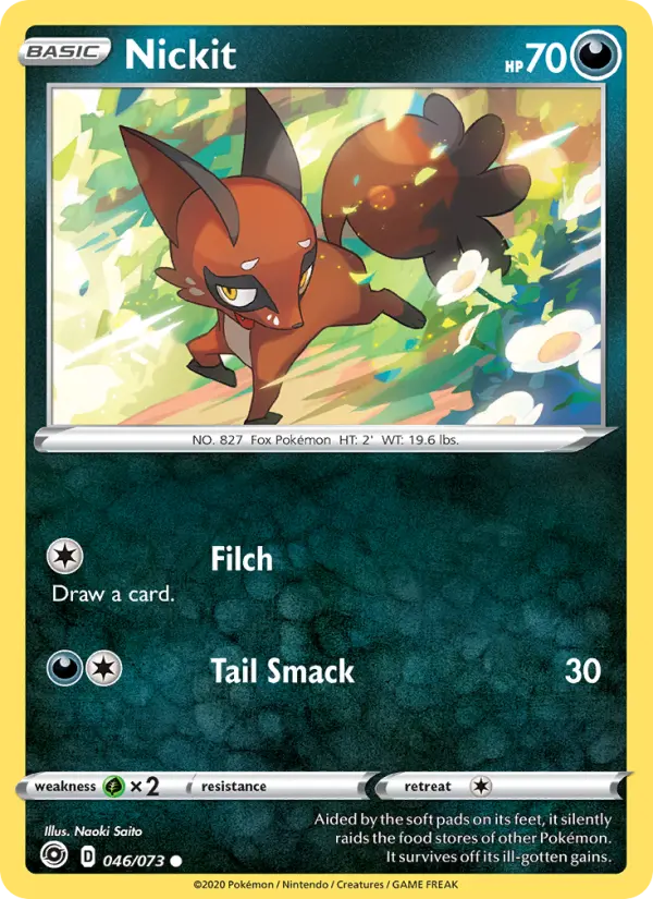 Nickit 46 card from Champion's Path