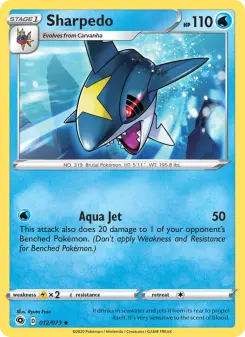 Sharpedo — Champion's Path #12