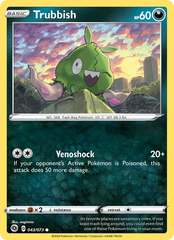 Trubbish 43 — Champion's Path 43, Normal finish