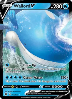 Wailord V 13 — Champion's Path