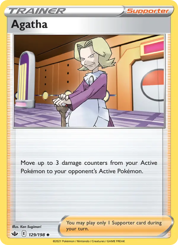 Agatha 129 card from Chilling Reign