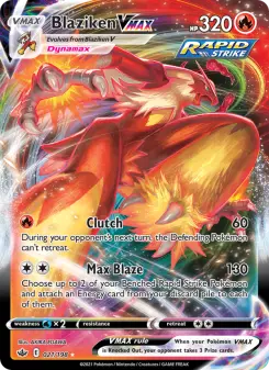 Blaziken VMAX — Chilling Reign 21