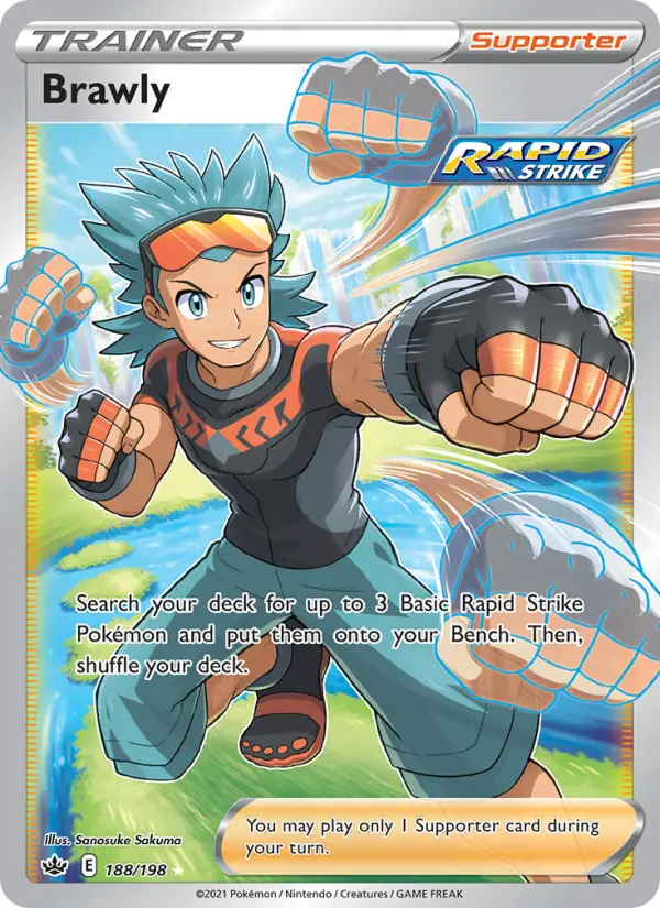 Brawly 188 — Chilling Reign 188, Holofoil finish