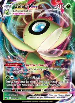 Celebi VMAX 8 — Chilling Reign