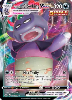 Galarian Slowking VMAX — Chilling Reign #100