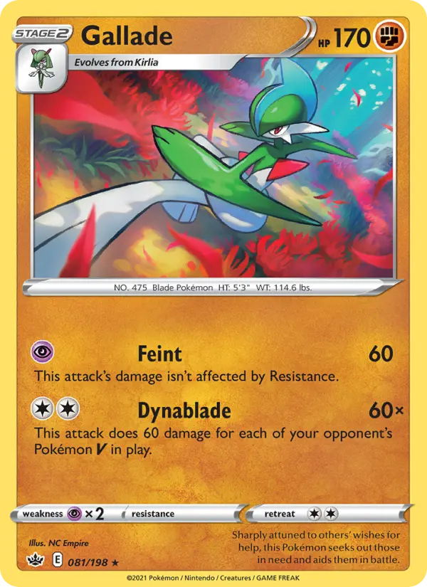 Gallade 81 — Chilling Reign 81, Normal finish