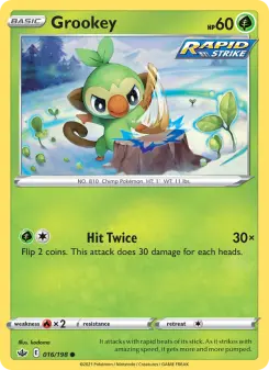 Grookey 16 — Chilling Reign