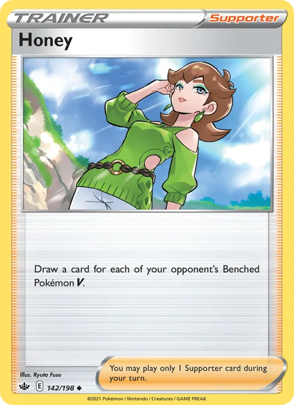 Honey 142 card from Chilling Reign