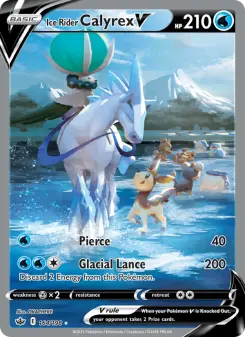 Ice Rider Calyrex V 164 — Chilling Reign
