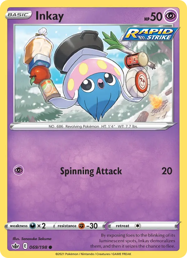 Inkay 69 — Chilling Reign 69, Normal finish