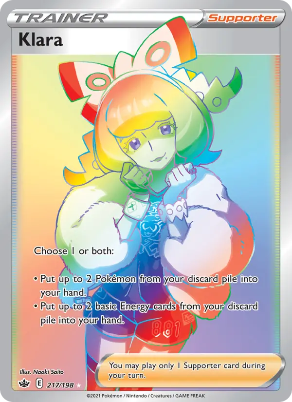 Klara 217 card from Chilling Reign
