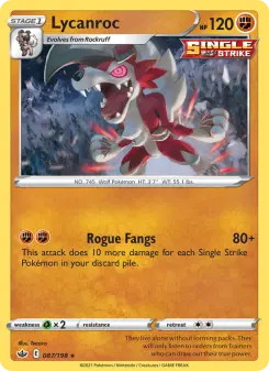 Lycanroc — Chilling Reign #87