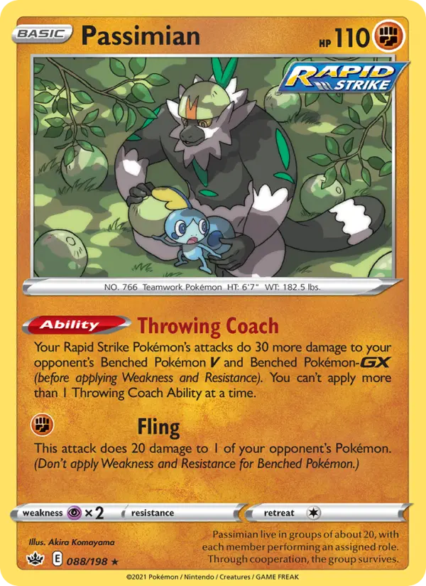 Passimian 88 card from Chilling Reign