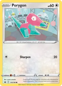 Porygon — Chilling Reign #116