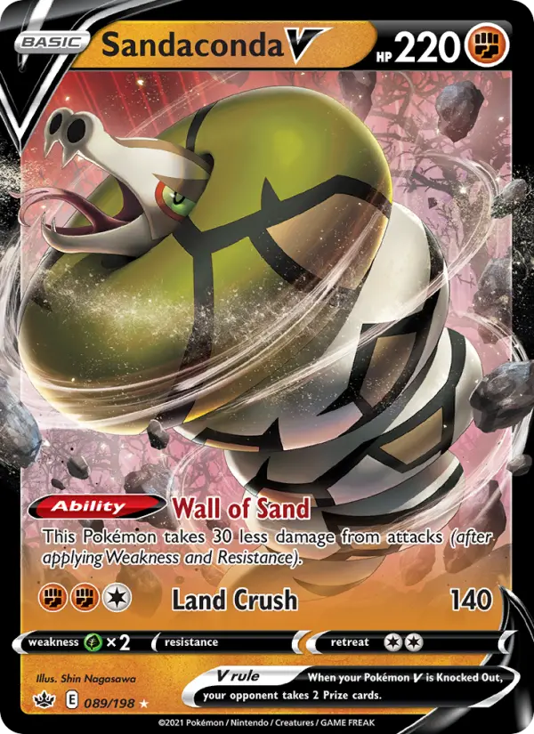 Sandaconda V 89 — Chilling Reign 89, Holofoil finish