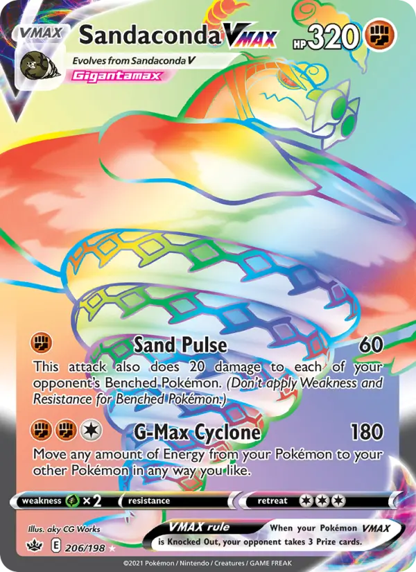 Sandaconda VMAX 206 card from Chilling Reign