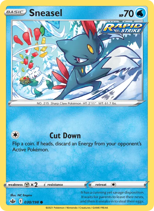 Sneasel 30 — Chilling Reign 30, Normal finish