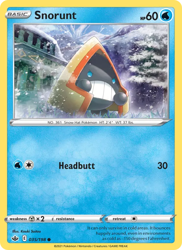 Snorunt 35 — Chilling Reign 35, Normal finish