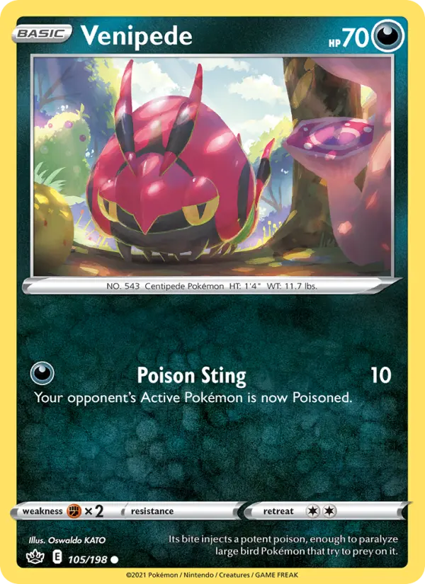 Venipede 105 — Chilling Reign 105, Normal finish