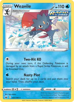 Weavile — Chilling Reign 31