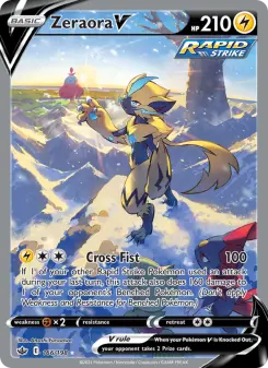 Zeraora V — Chilling Reign 166