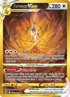 Arceus VSTAR — Crown Zenith Galarian Gallery GG70