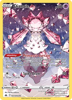 Diancie — Crown Zenith Galarian Gallery #GG13