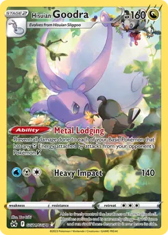 Hisuian Goodra — Crown Zenith Galarian Gallery GG21