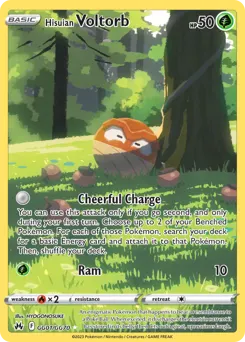 Hisuian Voltorb — Crown Zenith Galarian Gallery #GG01