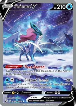 Suicune V — Crown Zenith Galarian Gallery #GG38