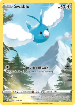 Swablu — Crown Zenith Galarian Gallery #GG27