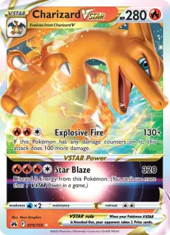 Charizard VSTAR — Crown Zenith 19