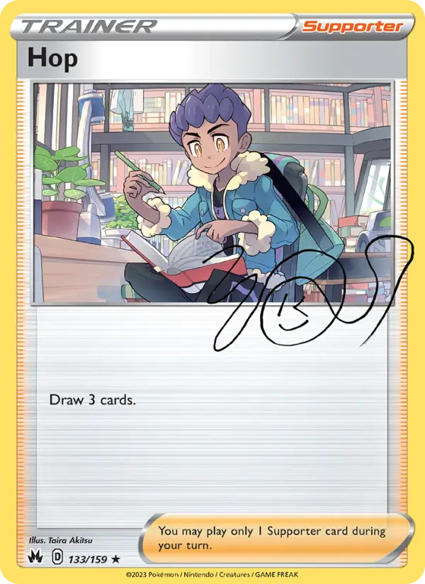 Hop 133 card from Crown Zenith