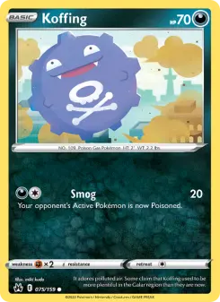 Koffing — Crown Zenith #75